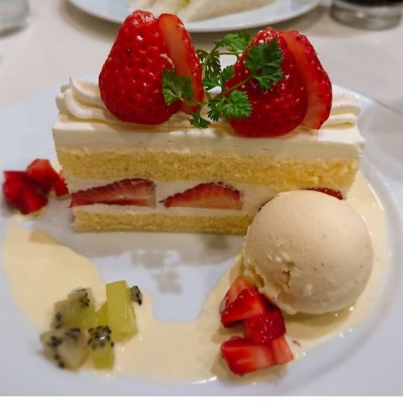 ケーキセット(モロゾフ 神戸本店)