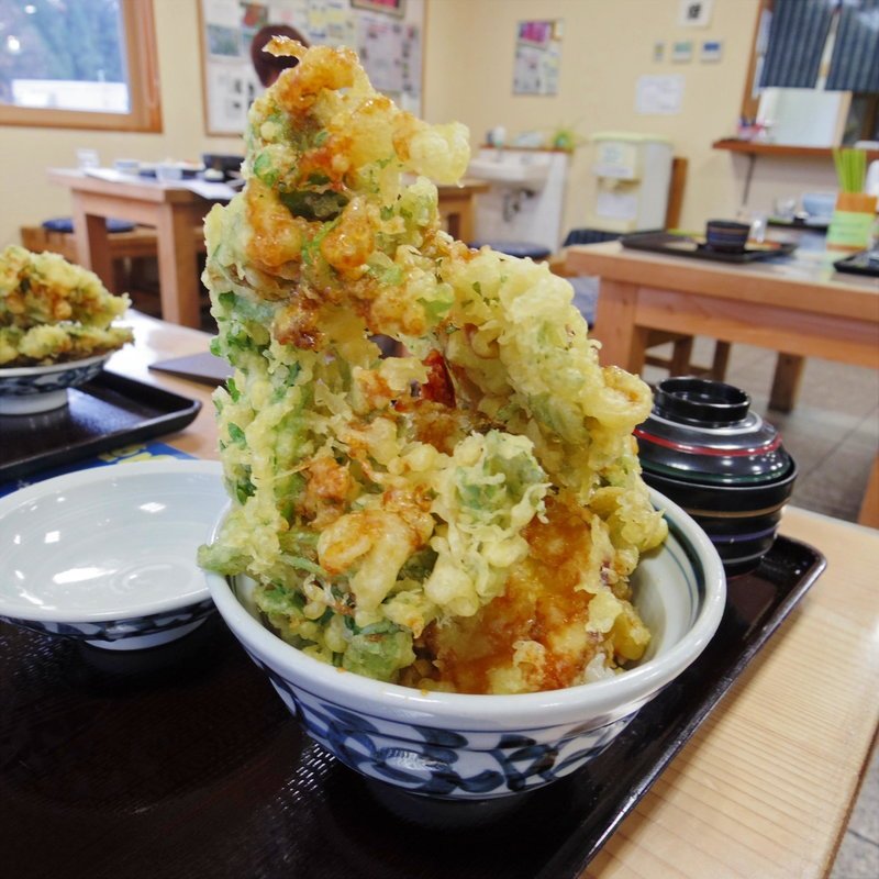 天丼(道の駅 にしあいづ よりっせ)