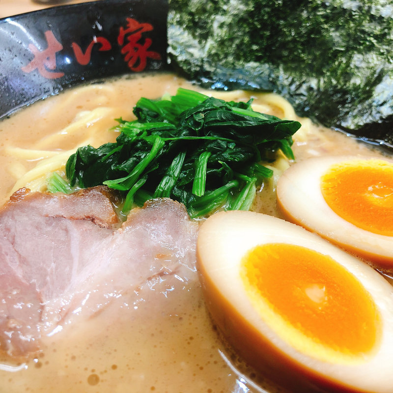 味付け玉子らーめん(らーめん せい家 所沢店)