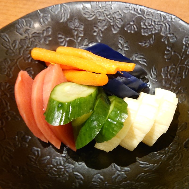 お漬物盛り合わせ(AJITO 鹿島田店)