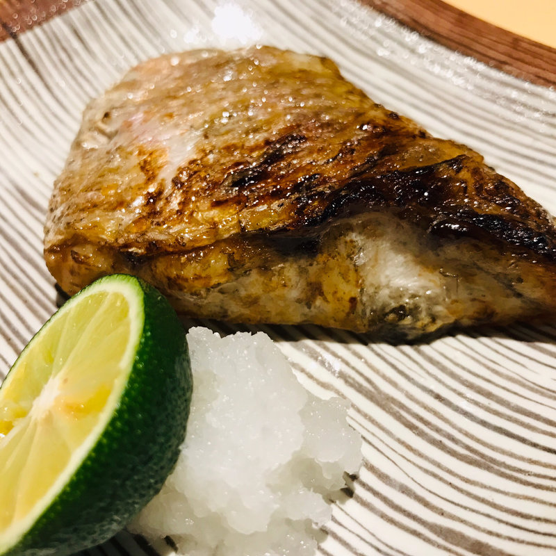 のどぐろ塩焼き(鮨 歴々 近江町店 )