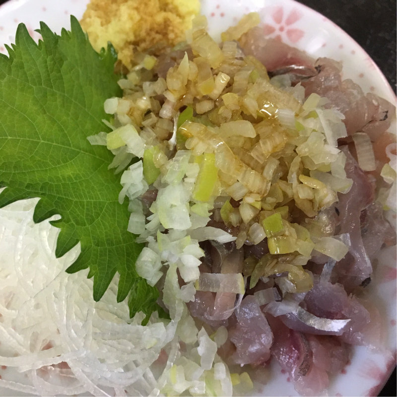 アジたたき(はなみち （【旧店名】第三酒寮キンパイ）)