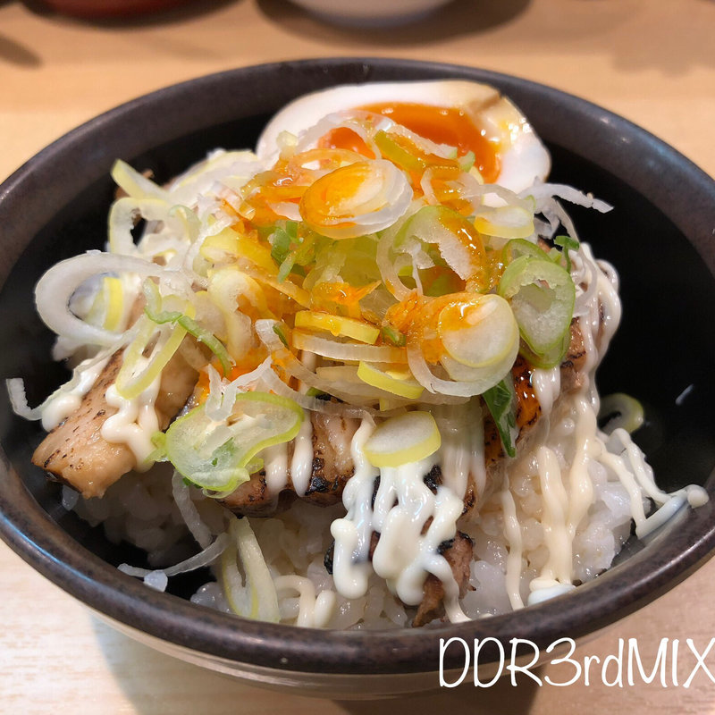 チャーシューライス ミニ(博多拉担麺 まるたん 池袋店)