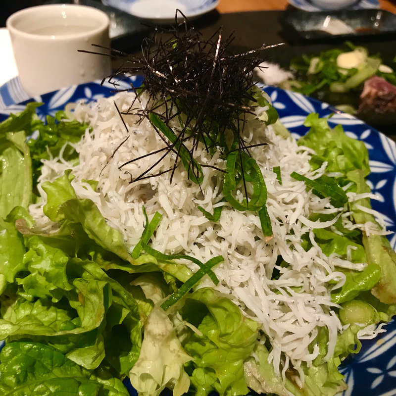 しらすサラダ(魚丸)