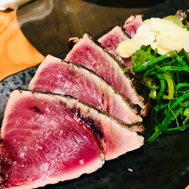 鰹の藁焼き塩(魚丸)