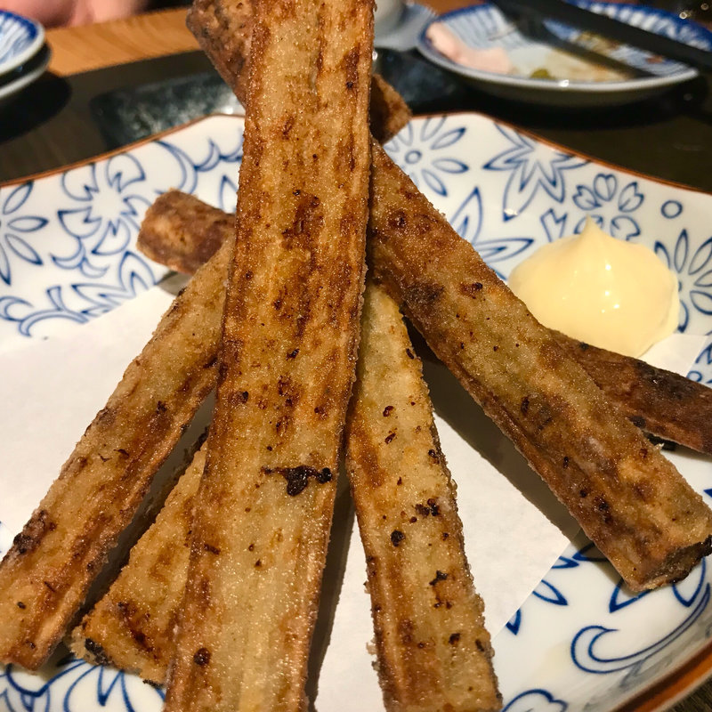 揚げごぼう(魚丸)