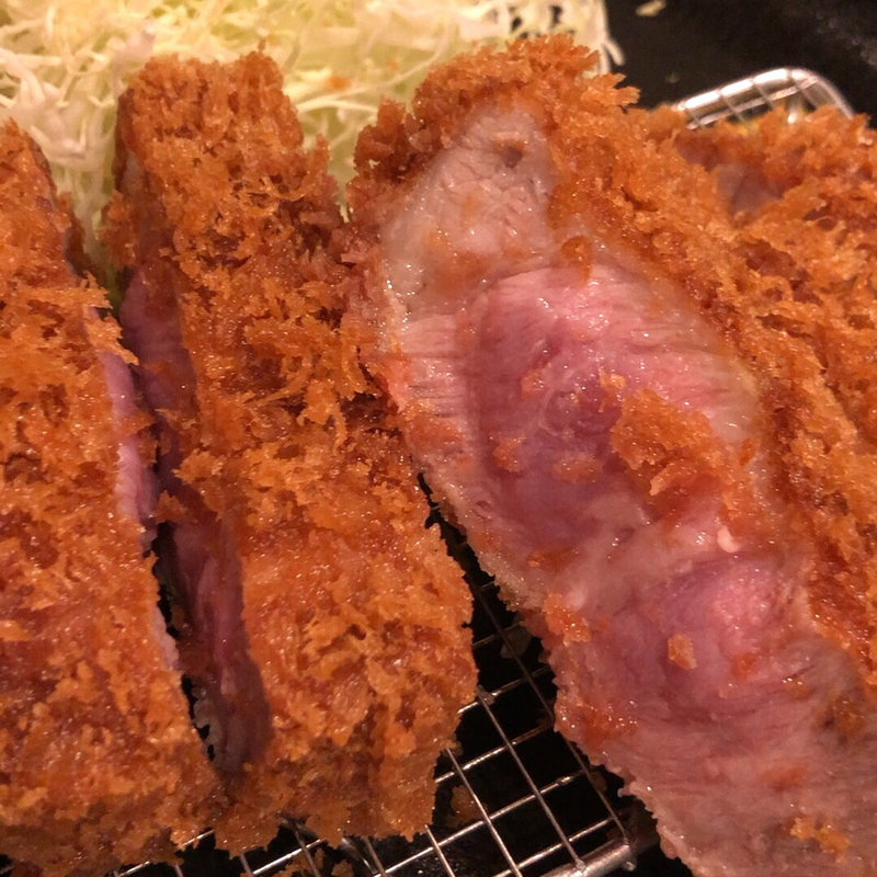 肩ロースとんかつ定食(とんかつ椛)