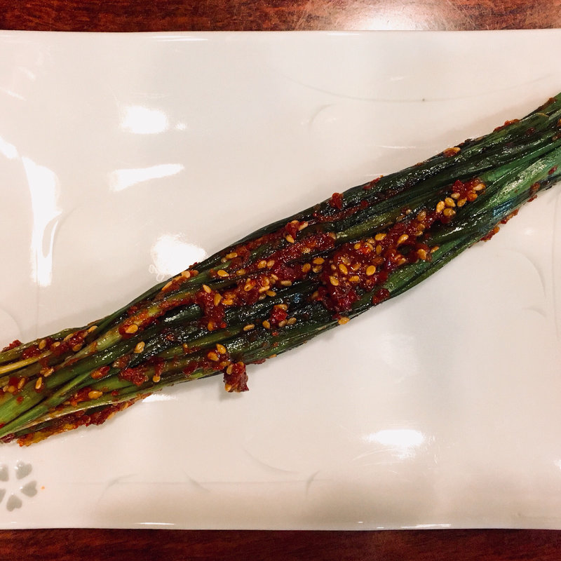 ニラの醤油キムチ(山谷酒場 Sanya sakaba)