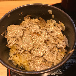 トリュフ卵かけご飯(Japanese noodles 真)