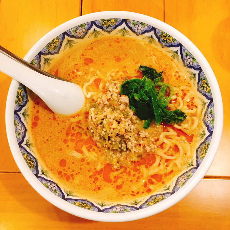 坦々麺(中国ラーメン揚州商人新宿歌舞伎町店)