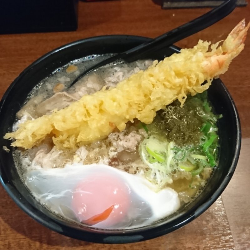 ミックスうどん(KASUYA 法善寺店)