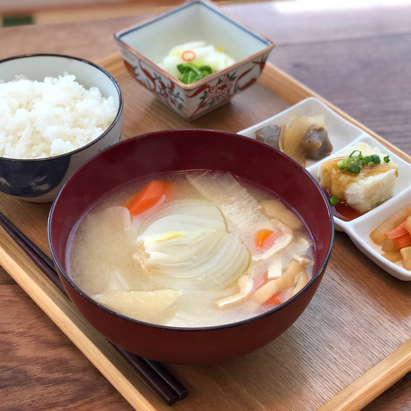 食べるみそ汁定食(ゆめママキッチン)