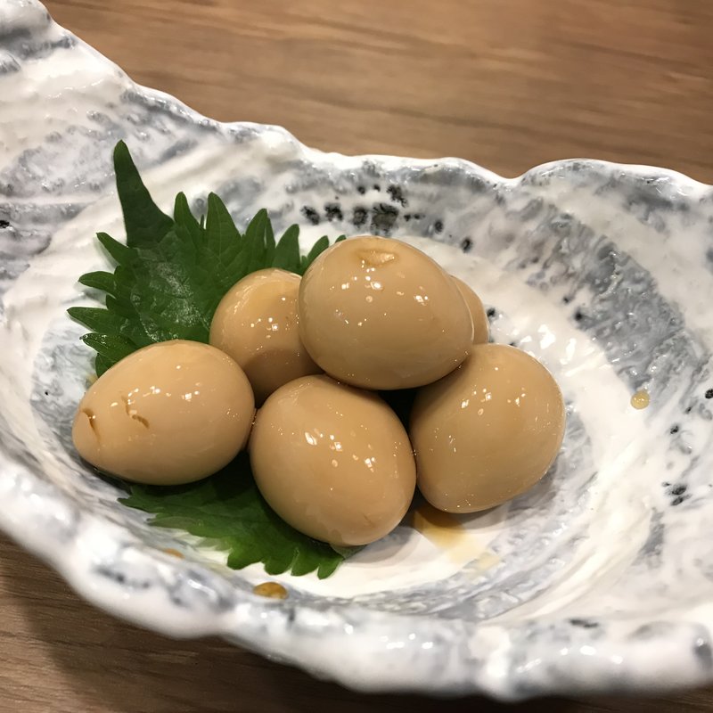 うずら味玉(鳥良商店 神田西口店)