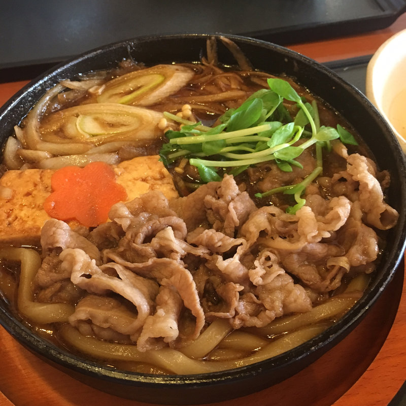 すきやき定食(和食 しゃぶしゃぶ 鈴のれん 畑江通店)