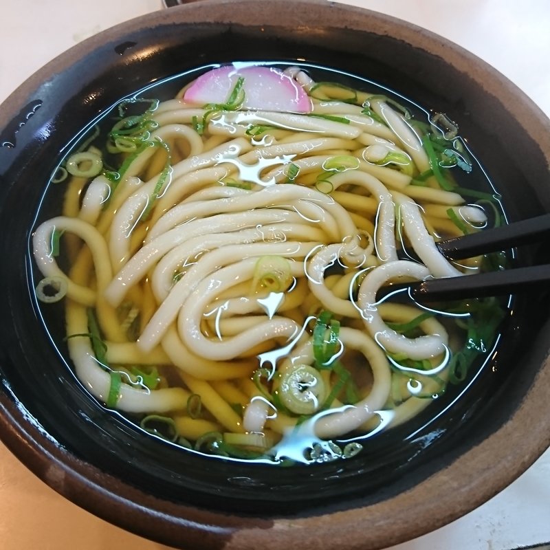 かけうどん(なんばうどん)