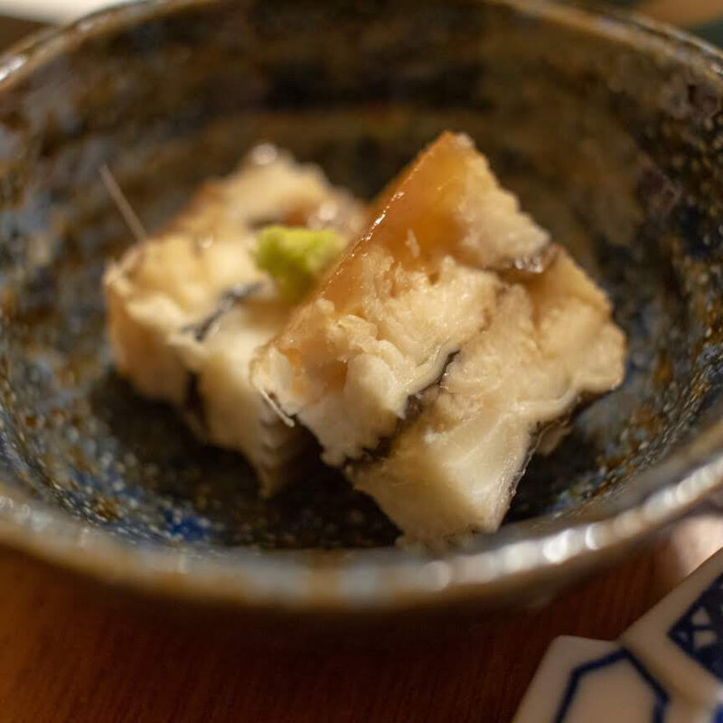 穴子の冷製(魚がし 山はら)