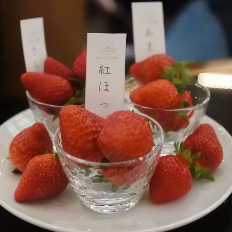 いちご食べ比べ(SATSUKI LOUNGE （サツキラウンジ【旧店名】ザ・ラウンジ）)