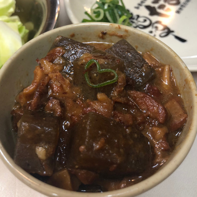 どて焼き(串かつだるま 道頓堀店)