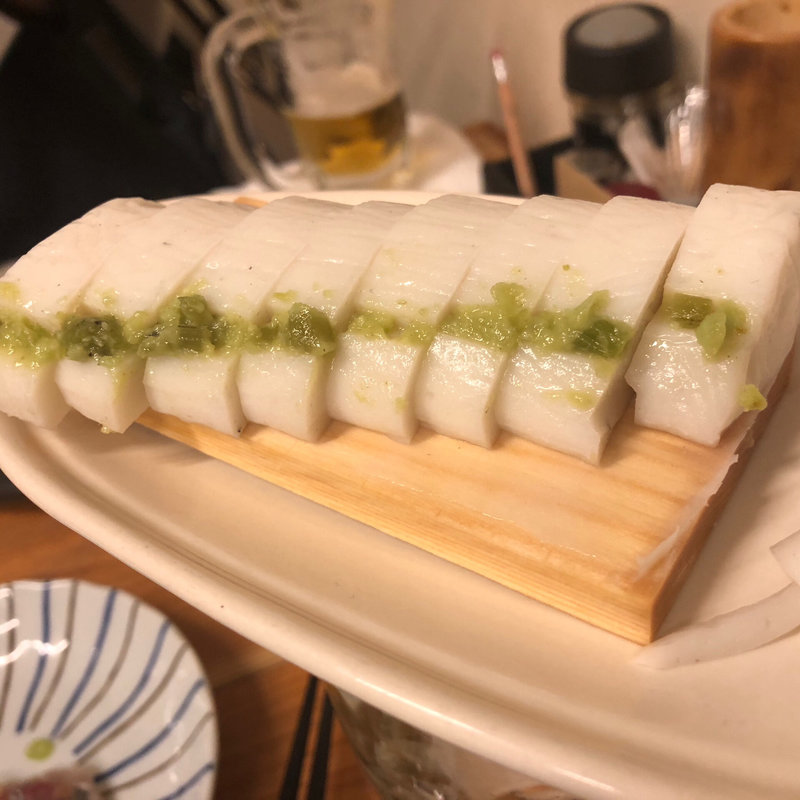 板わさ(焼鳥 十蔵 香椎店)