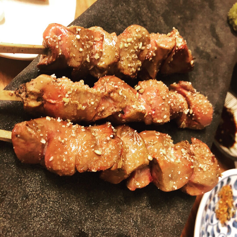 肝(焼鳥 十蔵 香椎店)