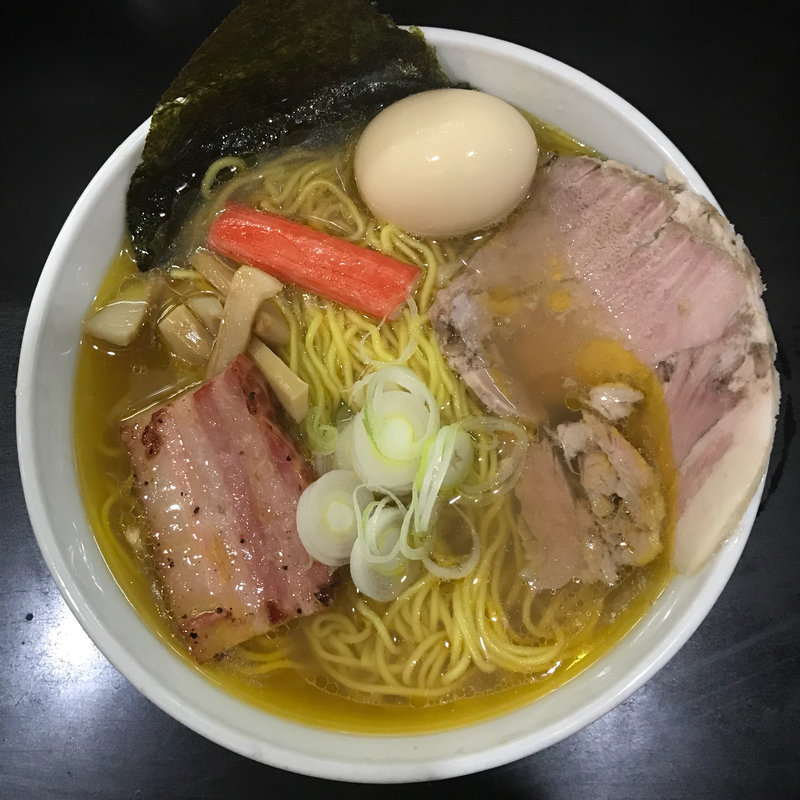 塩らーめん(一条流がんこ総本家分家荒木町)