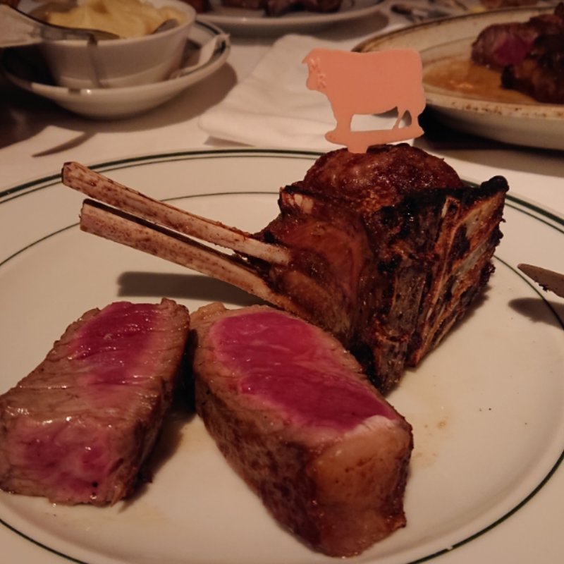 ラムチョップ(ウルフギャング・ステーキハウス 六本木店)