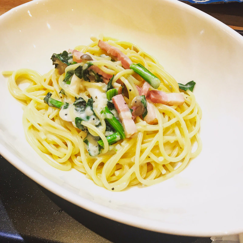 ペコリーノロマーノ 香る3種のチーズパスタ(タリーズコーヒー 綾瀬駅前店)