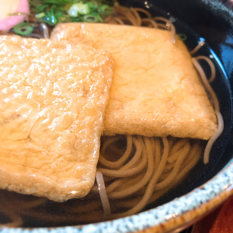 たぬきそば(そば処 いながわ)