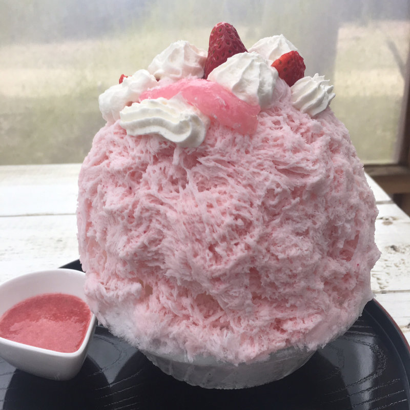 桜いちごあわせ(かき氷カフェポニー )
