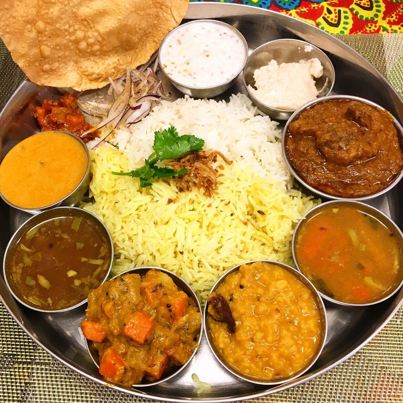 ノンベジターリー(インド家庭料理 ミレンガ)