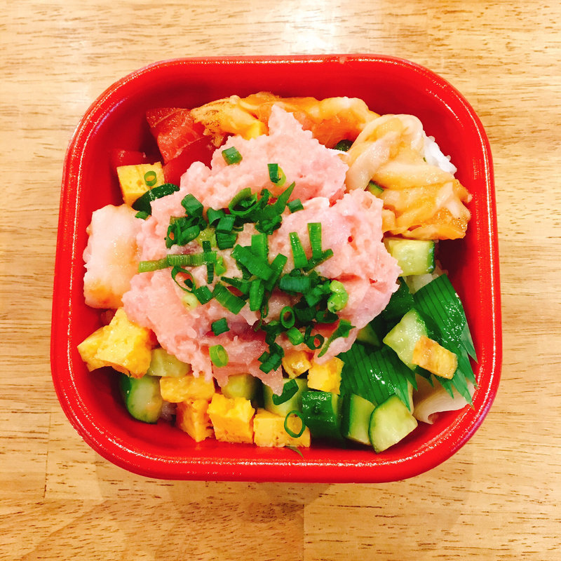 バラねぎとろ丼(丼丸 浅草橋店 )