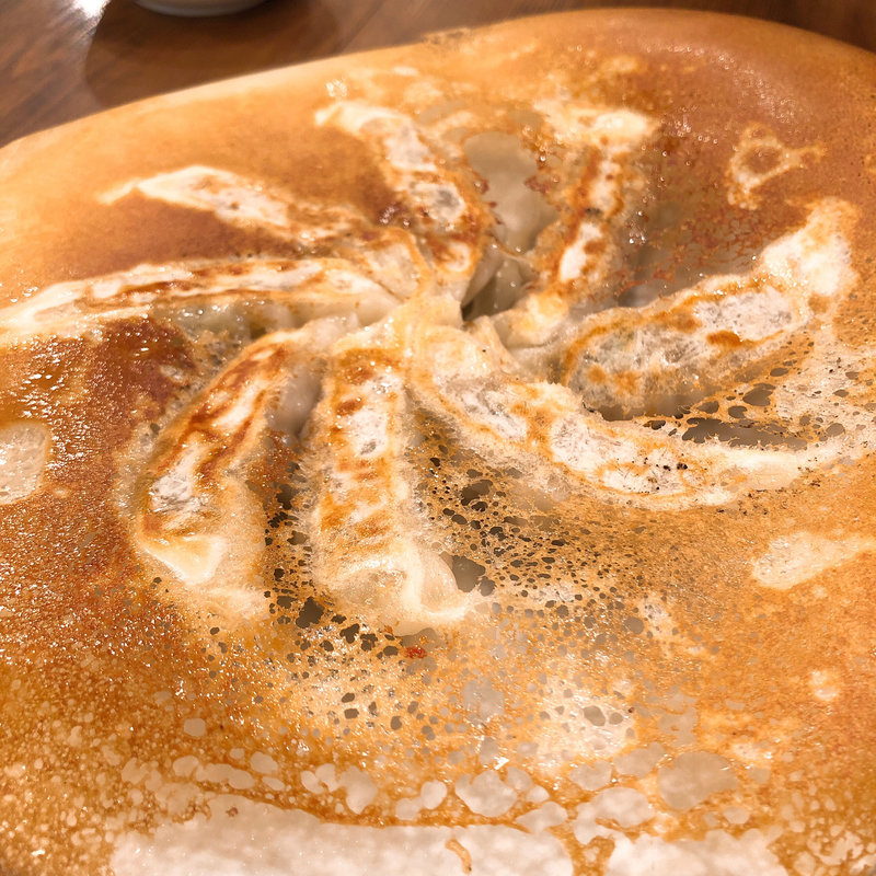 羽根つき餃子(万豚記 飯倉店)