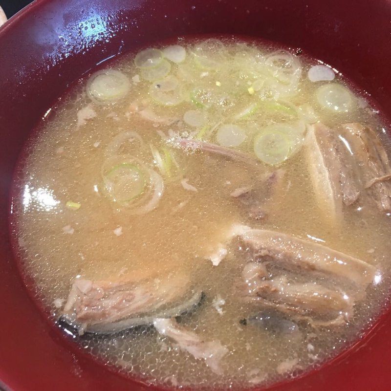 いさば汁(魚がし天ぷら)