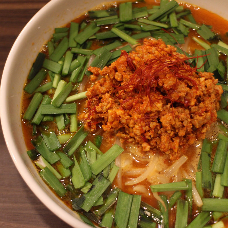 台湾ラーメン＋ニラTP(麺や玄鳥)