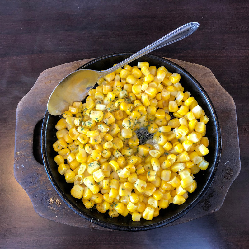 熱々コーンバター  (ごちそう村 三木青山店)