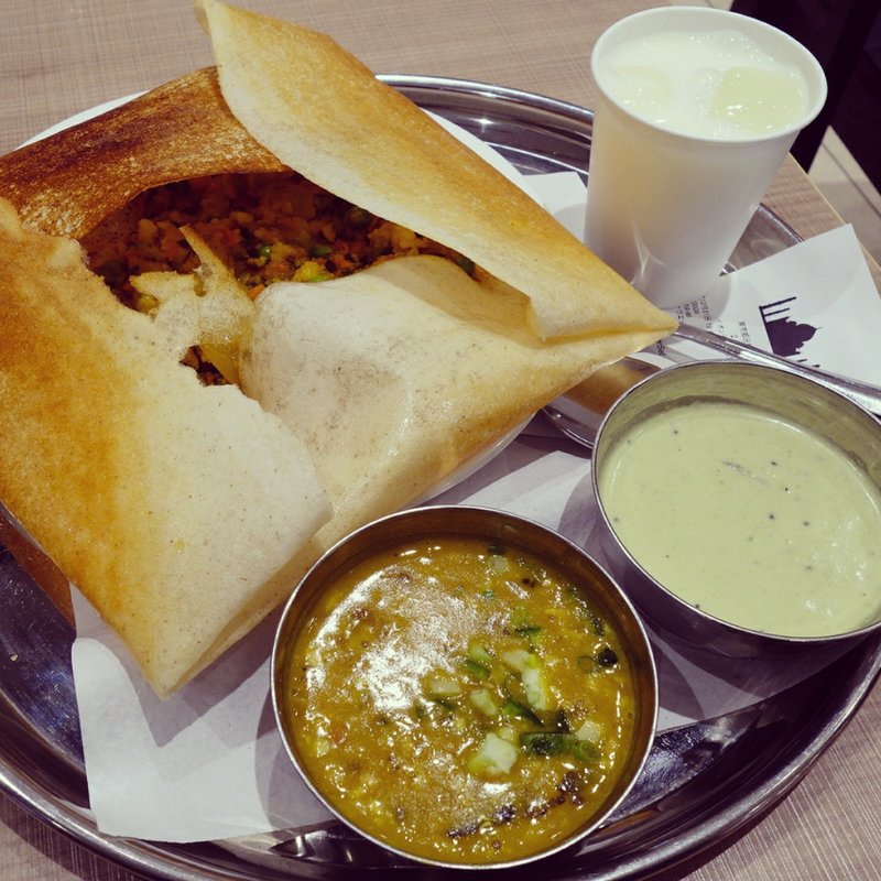 マサラドーサ(アナス ドーサ ビリヤニ)