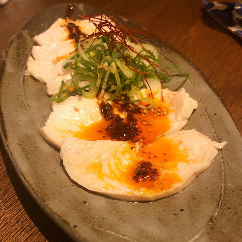 よだれ鶏(鉄板とお酒 宗や)