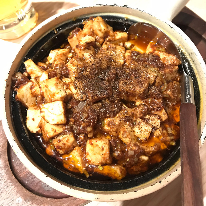 麻婆豆腐(博多うまかんもん小野)