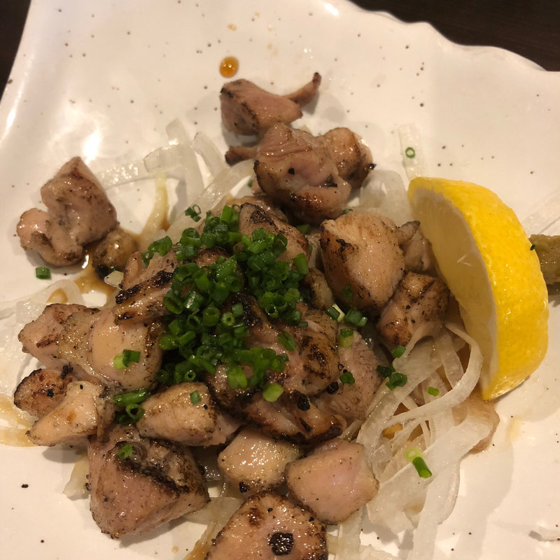 地鶏炙り(旬味旬菜 大和)