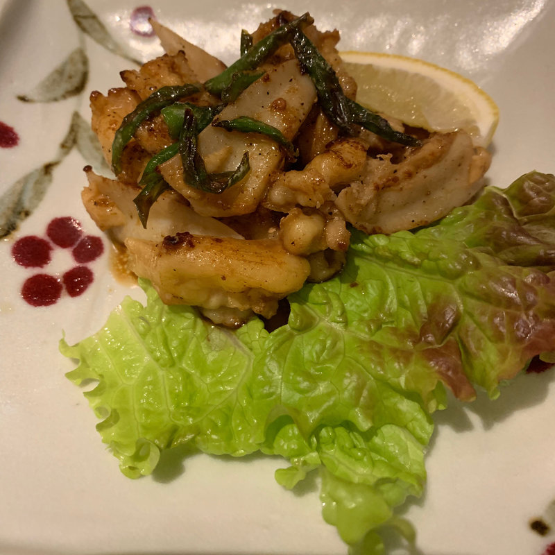 激辛‼︎ ナンコツの青唐辛子焼き(六ヶ城)