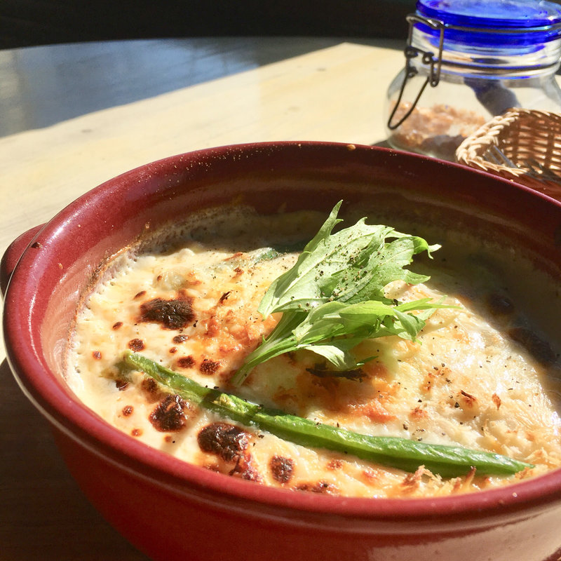 玉子ベーコンドリア(キッチン カフェ クランボン)