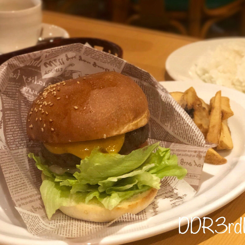 炭焼きチーズハンバーグ(さわやか 富士錦店 )