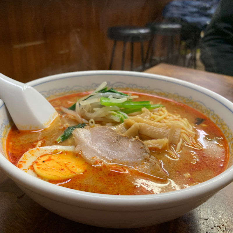 胡麻ラーメン(中華料理 満腹亭)