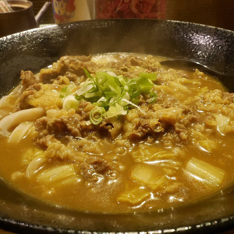 牛バラカレーうどん(掌)