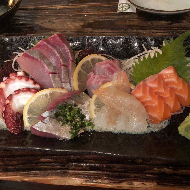 刺身6点盛り(じゃがいも 本店)