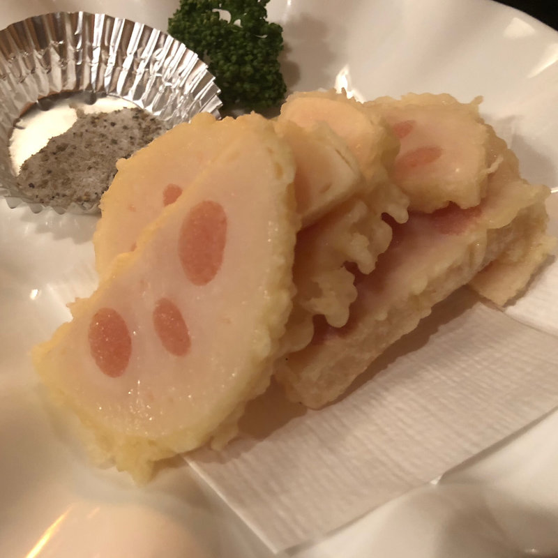 明太蓮根揚げ(じゃがいも 本店)