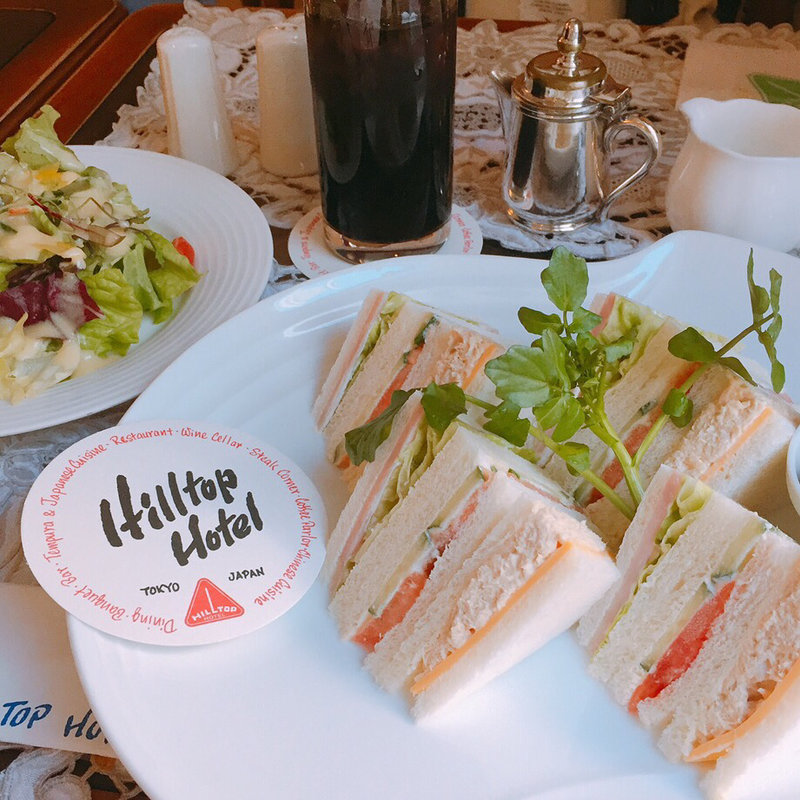 ミックスサンドウィッチ(山の上ホテル コーヒーパーラー ヒルトップ)