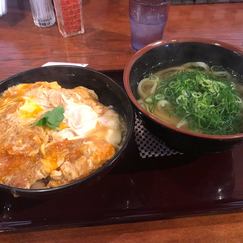 カツ丼セット(うどん大文字 大野城本店)