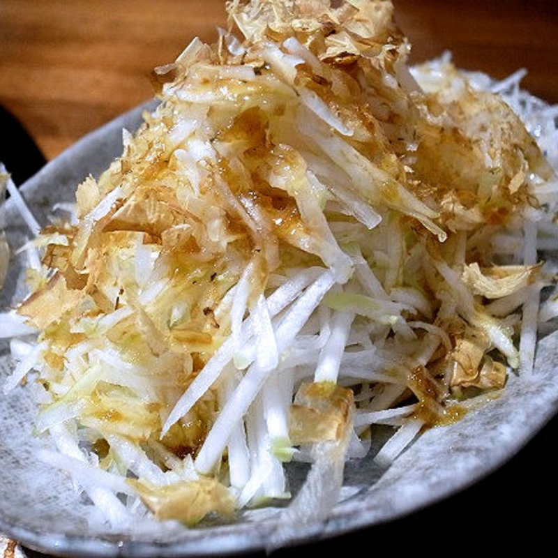 大根サラダ(名物やきとん とみちゃん町屋店)
