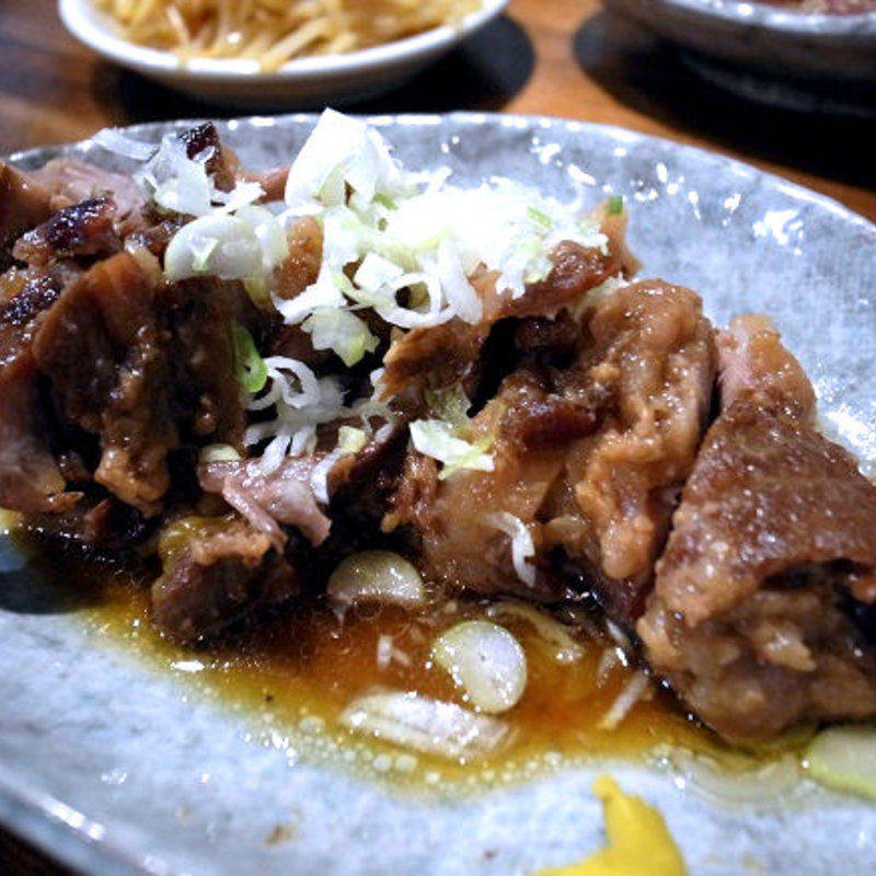 たん元角煮(名物やきとん とみちゃん町屋店)